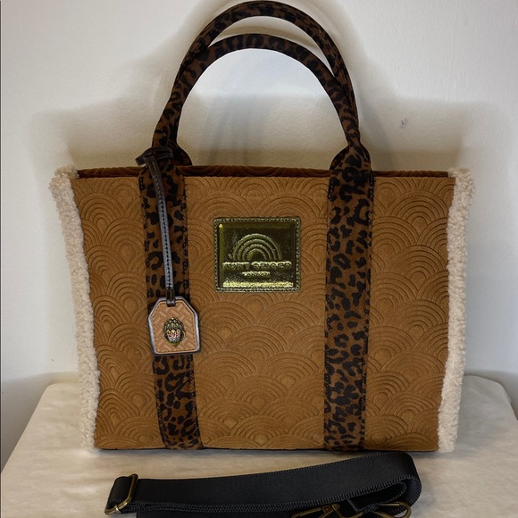 KURT GEIGER LONDON SOUTH BANK TOTE BAG Unbranded Black Guitar Strap No Callouts - Picture 6 of 17